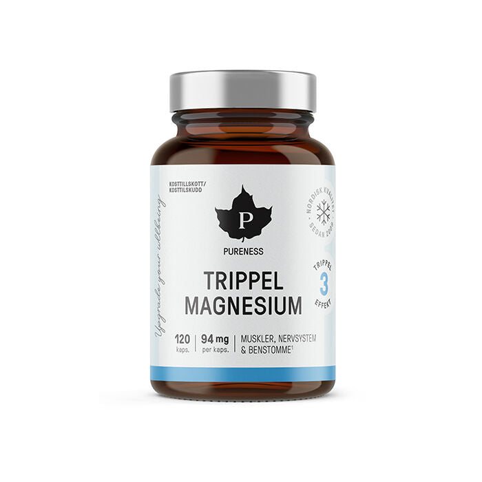Trippel Magnesium 120 kapslar