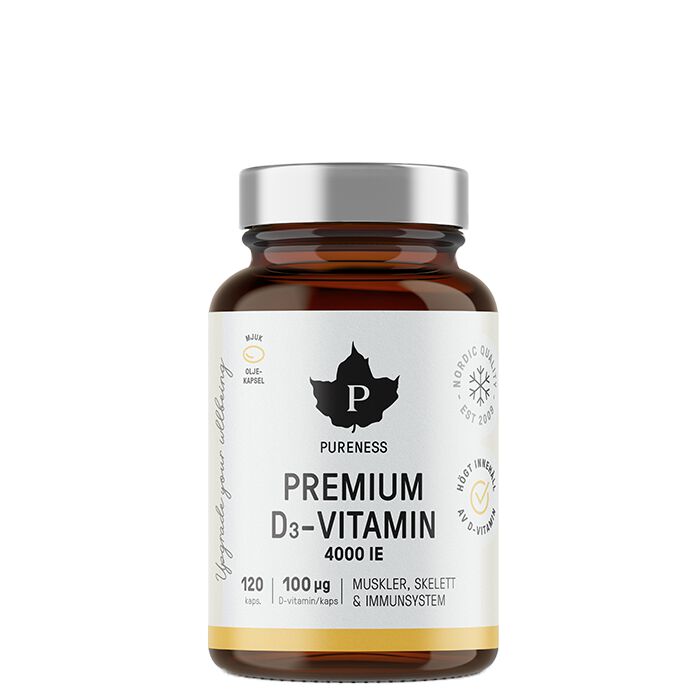 Premium D-Vitamin 120 kapslar