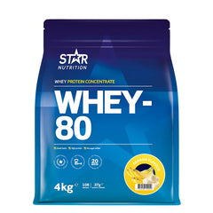 Whey-80 Vassleprotein 4 kg