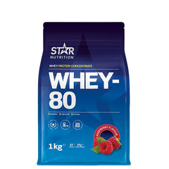 Whey-80 Vassleprotein 1 kg