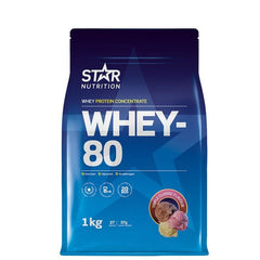 Whey-80 Vassleprotein 1 kg