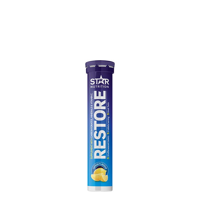 Restore Elektrolyter 16 brustabletter Citrus