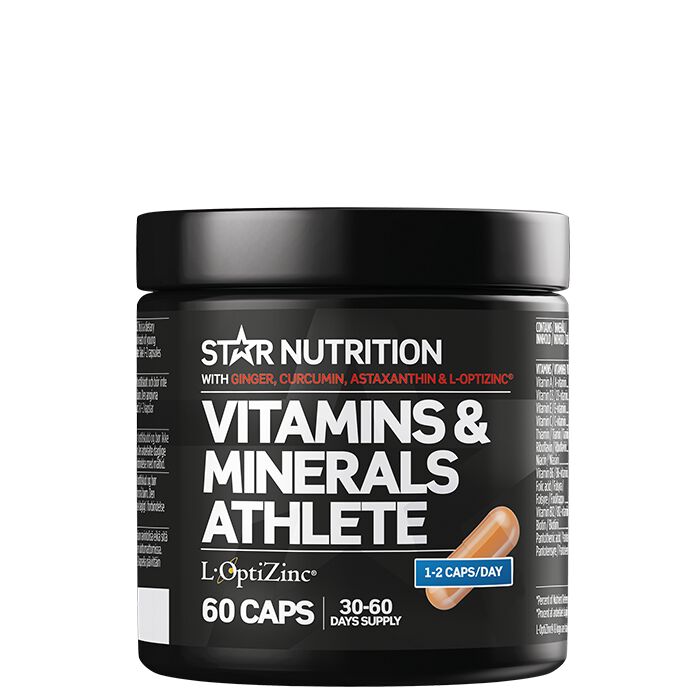 Ultimate Vitamins & Minerals Athlete 60 kapslar