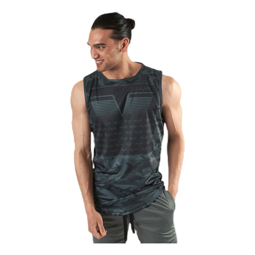Gavelo Sleeveless Tee Sniper Green