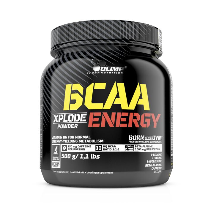BCAA Xplode Energy Pulver 500 g