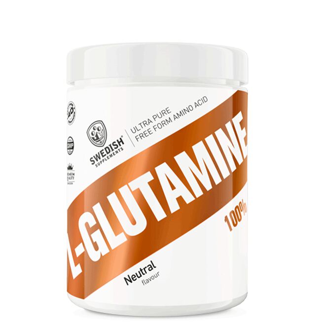 Swedish Supplements L-Glutamine 100% - 250 g - Neutral