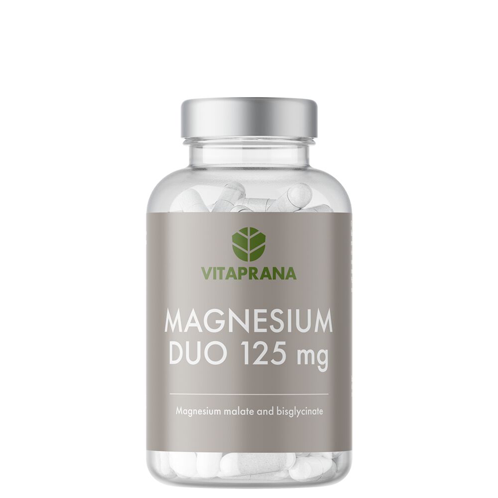 Magnesium Duo 125 mg 100 kapslar