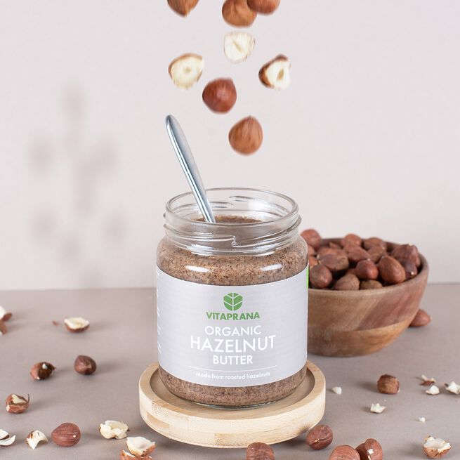 Organic Raw Hazelnut butter - 250 g