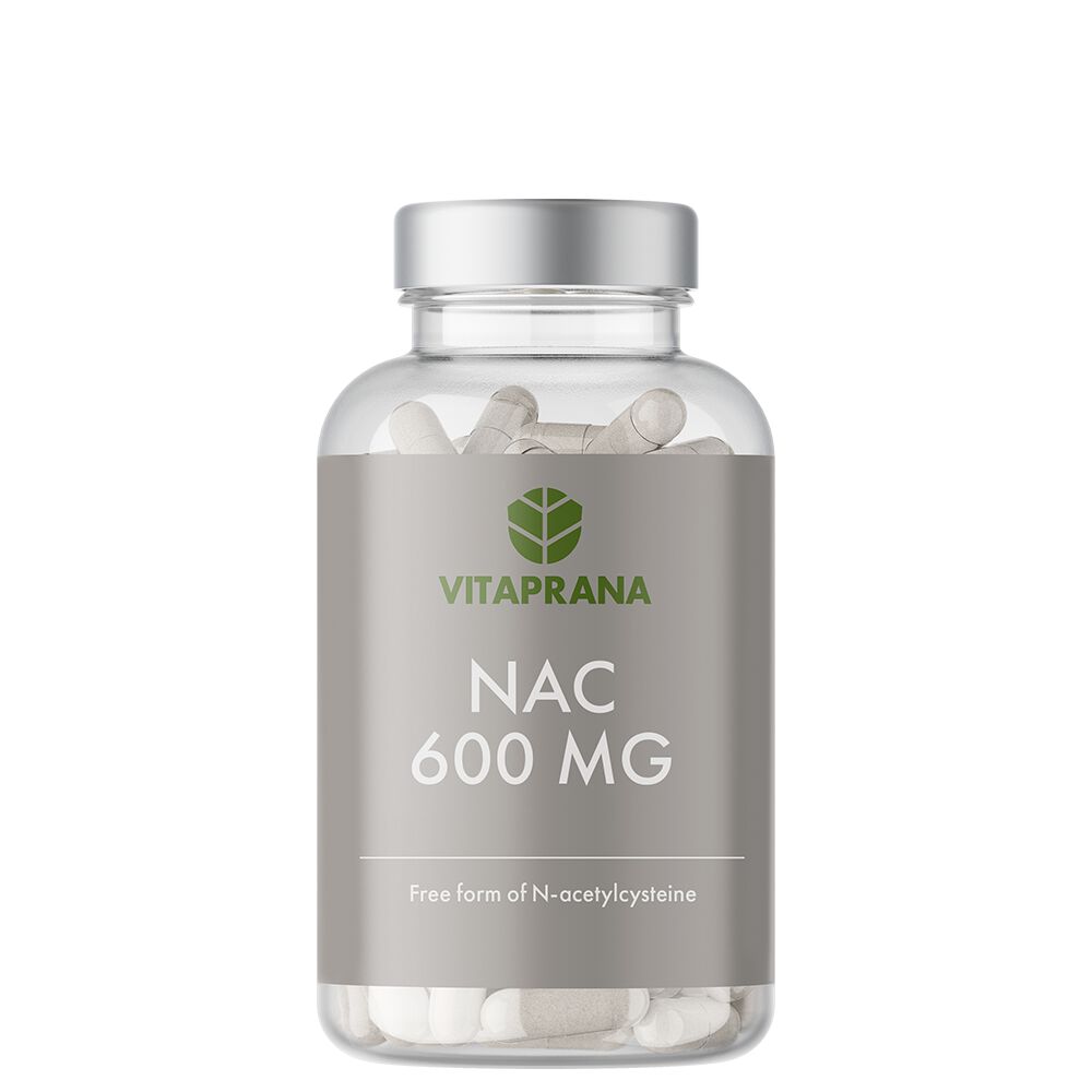 NAC 600 mg Aminosyra 100 kapslar