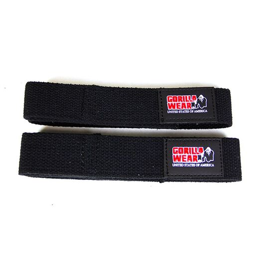 Gorilla Wear Lifting Straps Svart