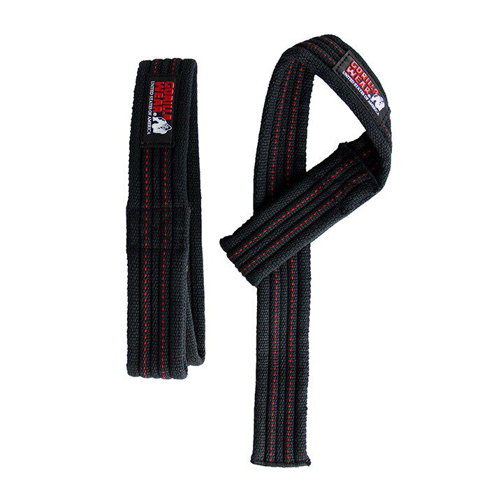 Hardcore Lifting Straps Svart/Röd