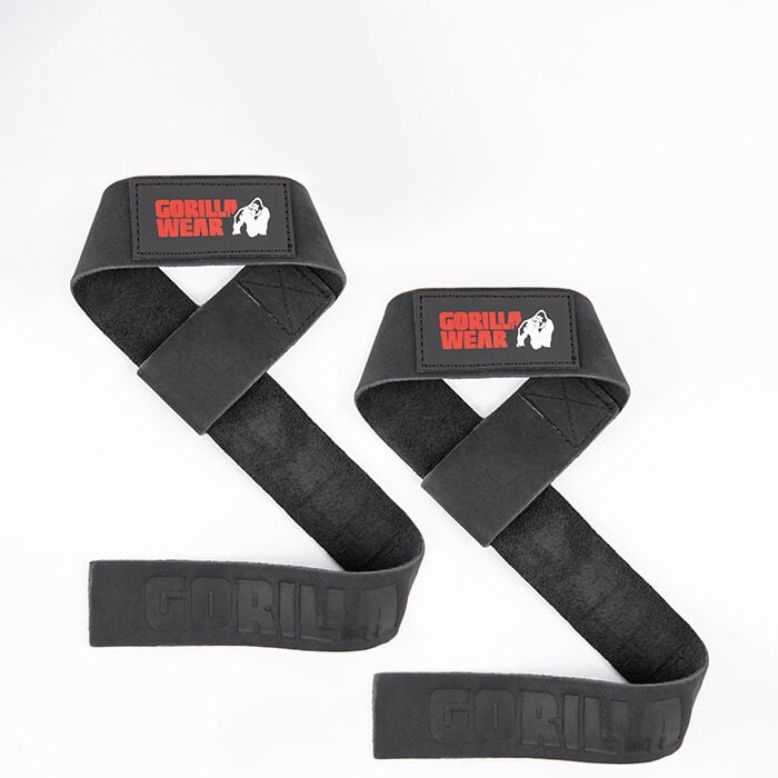 Lifting Straps Läder Svart