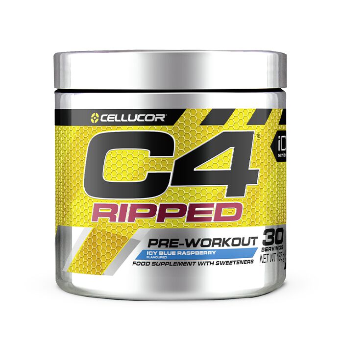 C4 Ripped PWO Icy Blue Raspberry 30 portioner