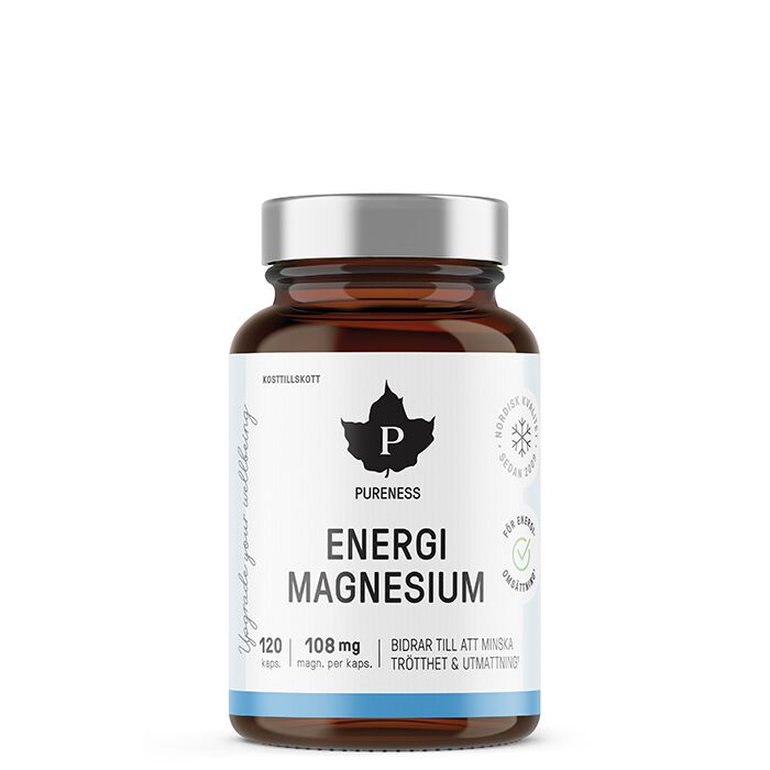 Energimagnesium 120 kapslar
