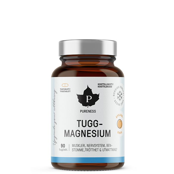 Tuggmagnesium 90 tabletter