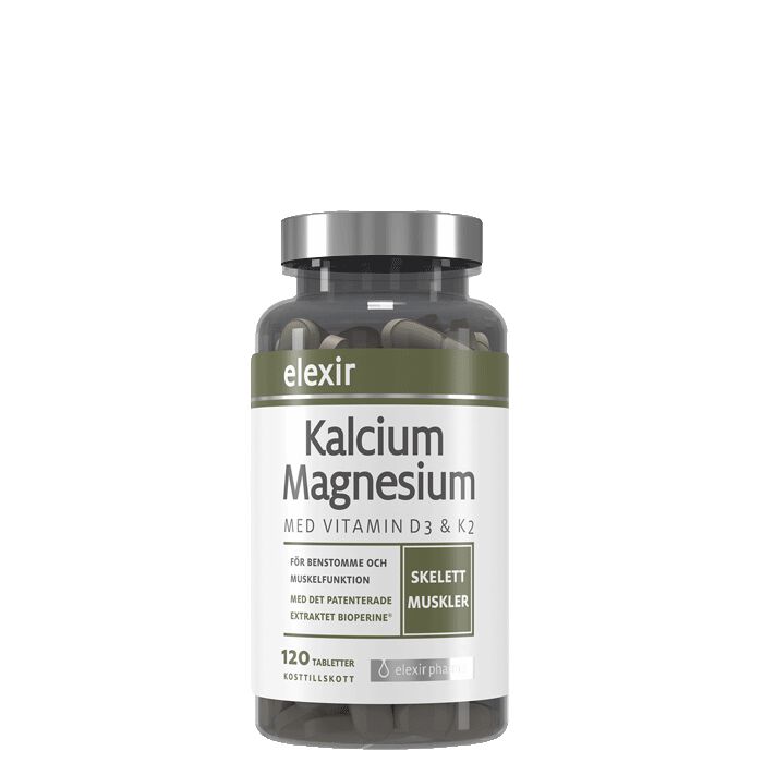 Kalcium Magnesium 120 tabletter