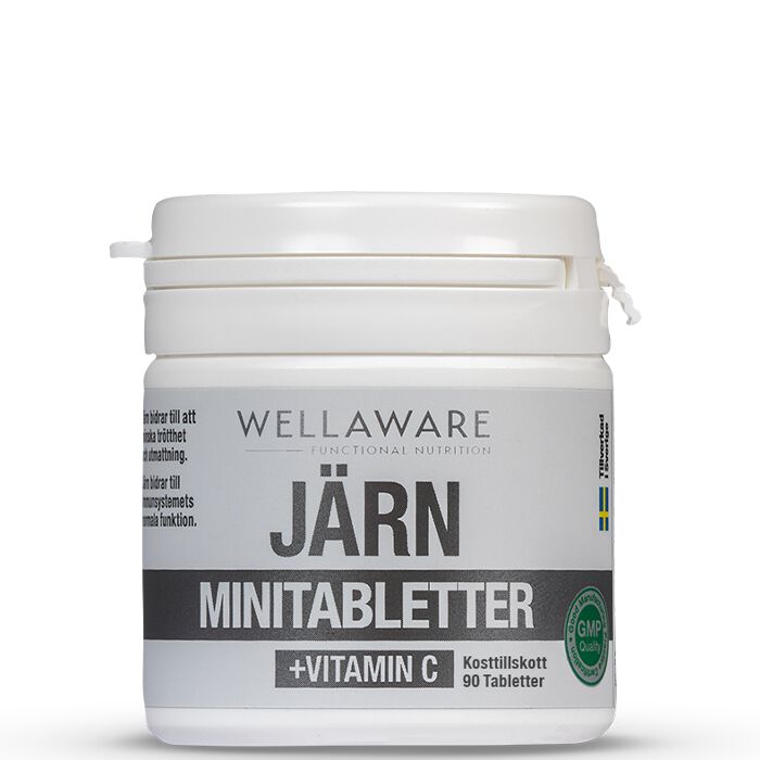 Järn + C-Vitamin 90 Minitabletter