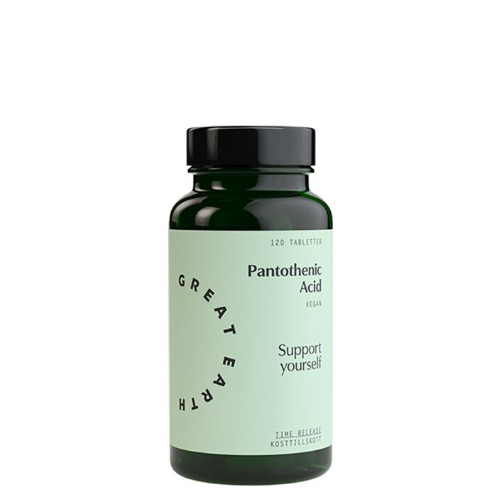 Pantotensyra Vitamin B5 120 tabletter