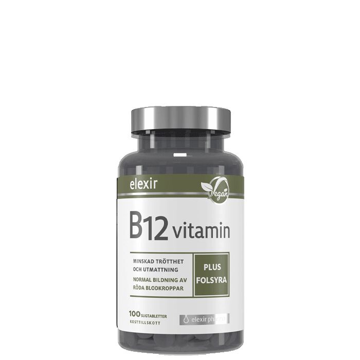 Vitamin B-12 Vegan 100 tabletter