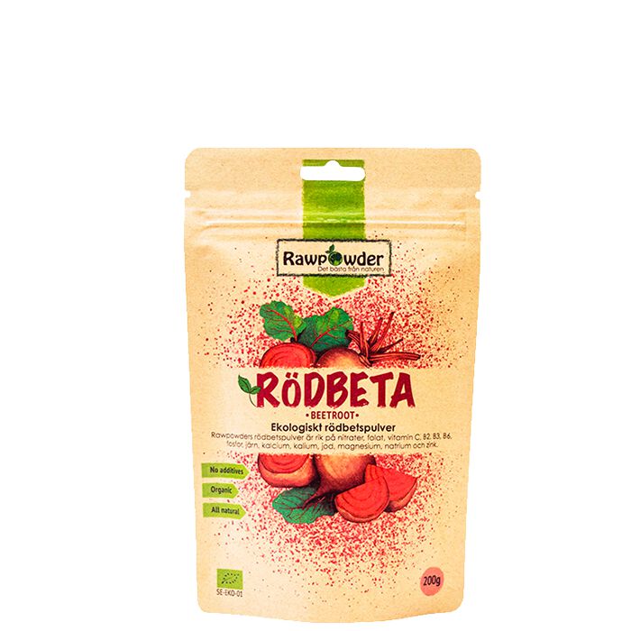 Ekologiskt Rödbetspulver 200 g