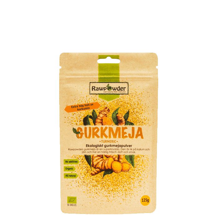 Ekologiskt Gurkmejapulver 125 g