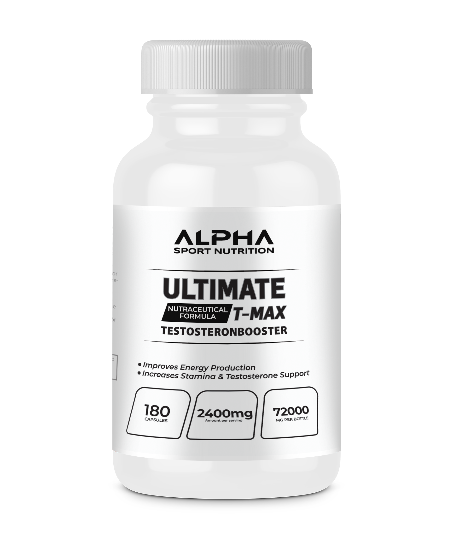 Alpha Sport Nutrition Ultimate T-Max - 180 caps