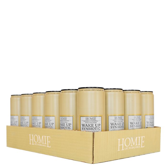 24 x Wake Up Synbiotic Funktionsdryck 330 ml