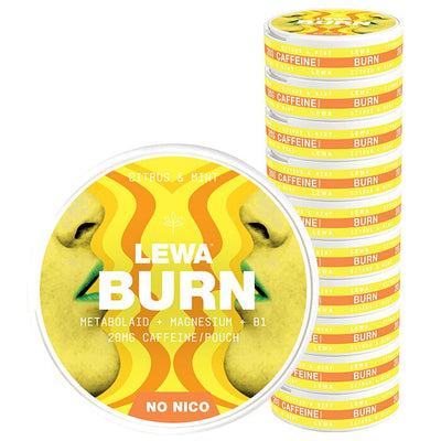 1 x LEWA Functional NoNico BURN Citrus/Mint