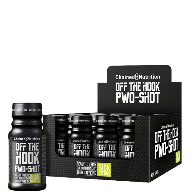 Off The Hook Pwo Shot, 60ml - 12 pack