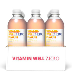 12 x Vitamin Well Zero Vitamindryck 500 ml