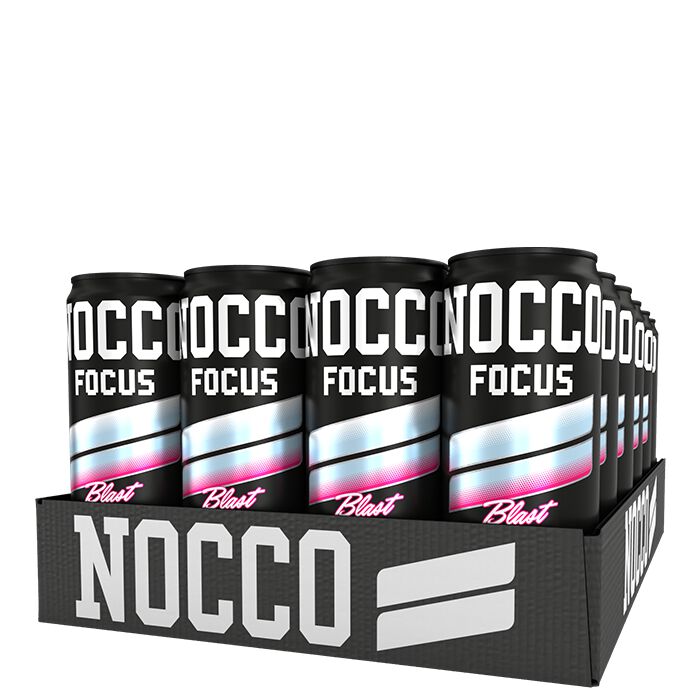 24 x NOCCO FOCUS Flak 330 ml