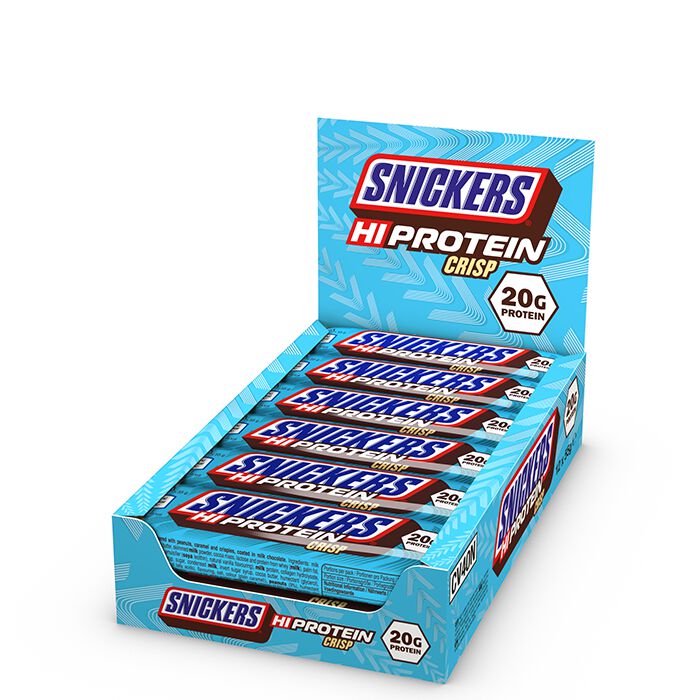 1 x Snickers High Protein Crisp Bar 55 g Mjölkchoklad