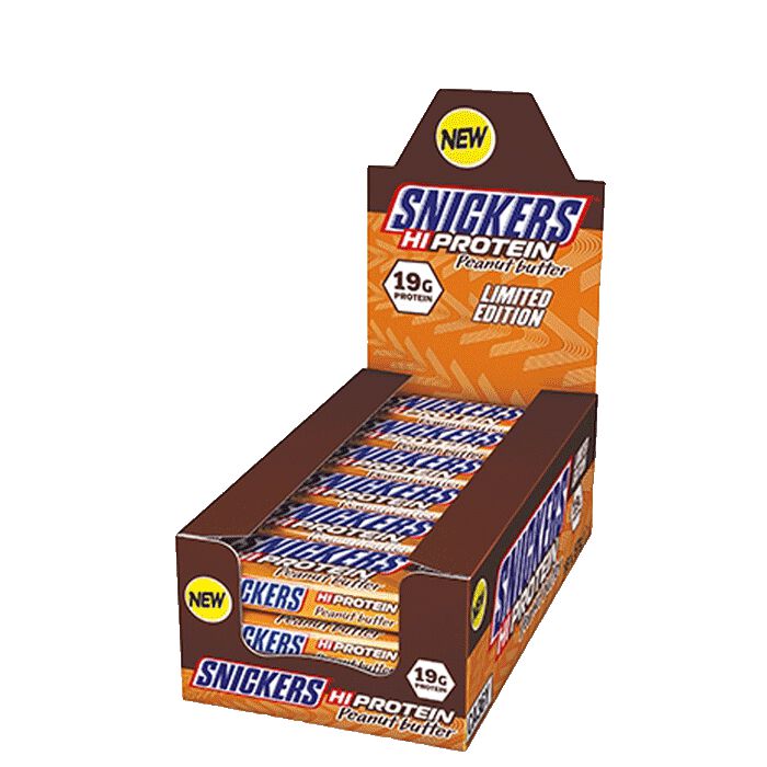 1 x Snickers Protein Bar 57 g Jordnötssmör