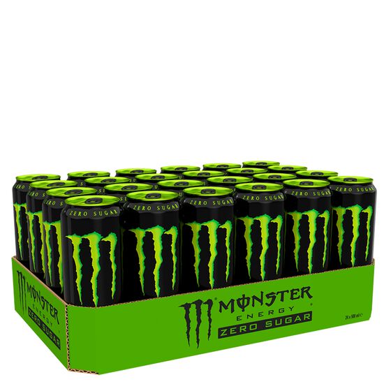 24 x Monster Energidryck 50 cl Green Zero Sugar