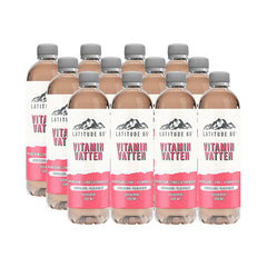 12 x Latitude 65, Vitaminvatten, 500 ml