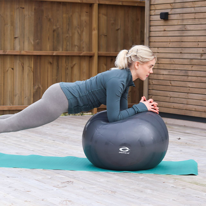 Abilica Pilatesboll 75 cm Mörkgrå
