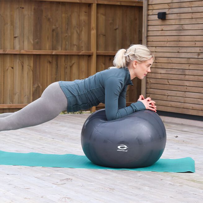 Abilica Pilatesboll 75 cm Mörkgrå