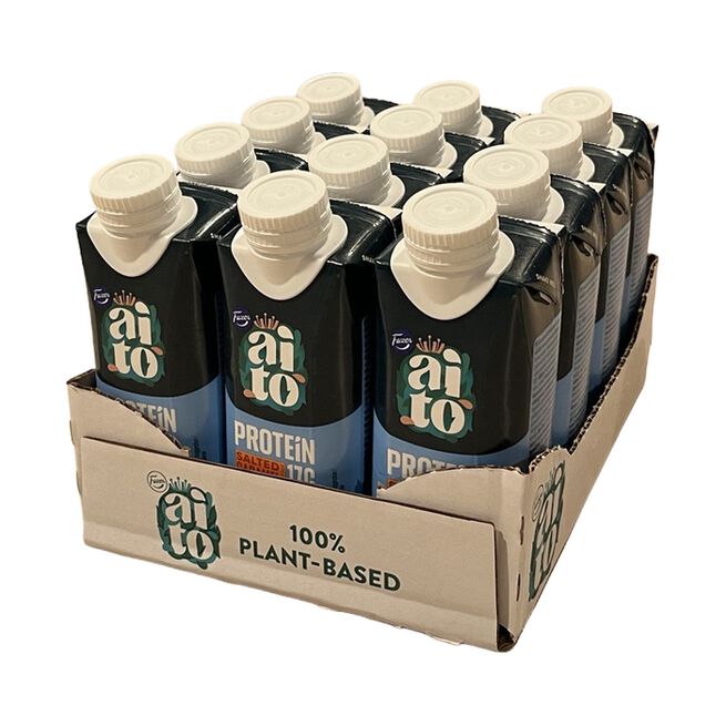 Aito 12 x Aito Proteindryck 250 ml Salted Caramel