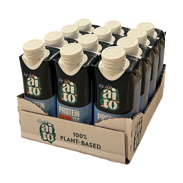 Aito 12 x Aito Proteindryck 250 ml Salted Caramel
