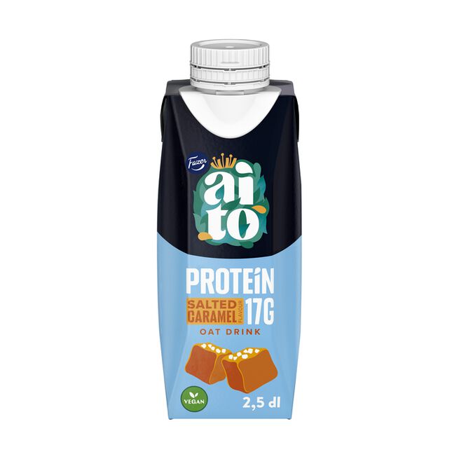 Aito 12 x Aito Proteindryck 250 ml Salted Caramel