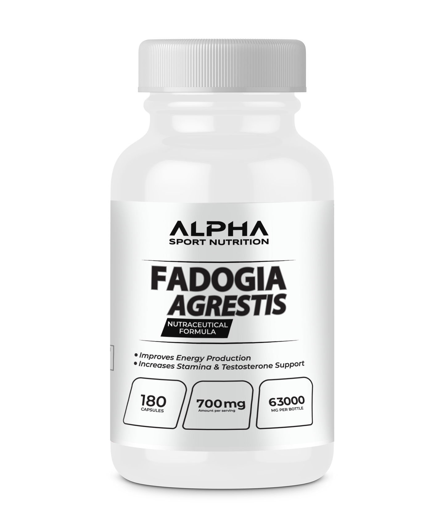 Alpha Sport Nutrition Fadogia Agrestis - 180 caps Default Title