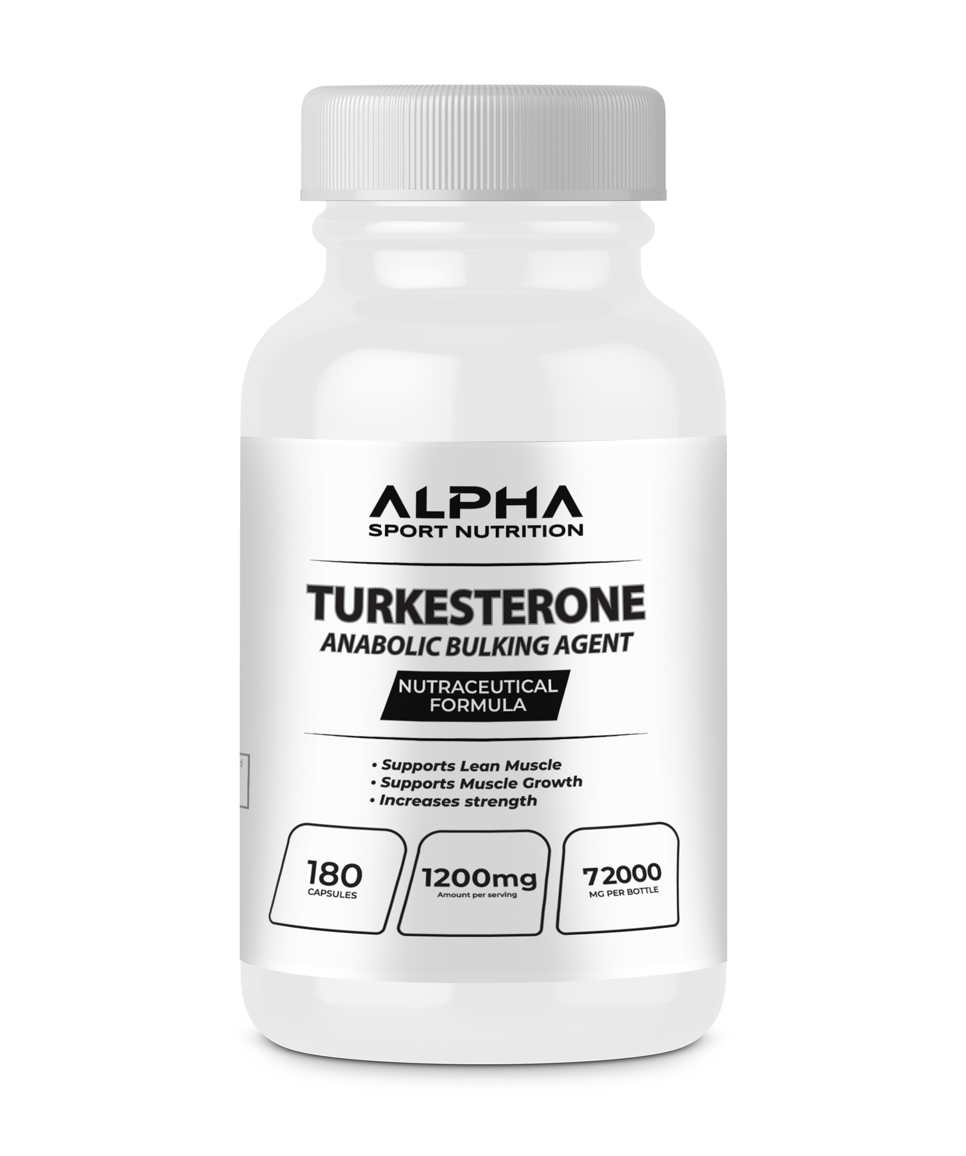 Alpha Sport Nutrition Turkesterone - 180 caps