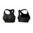 Anarchy Apparel Cushy Sports Bra Black/Grey