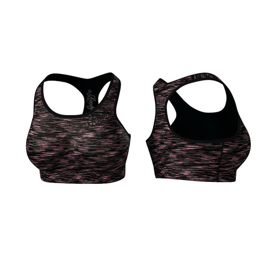 Anarchy Apparel Cushy Sports Bra Pink