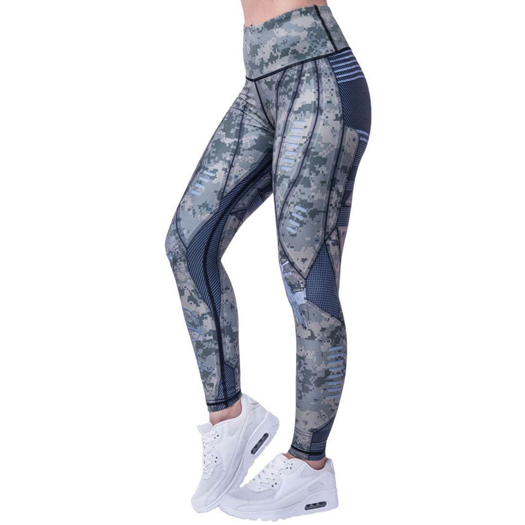 Anarchy Apparel Stallone Compression Leggings