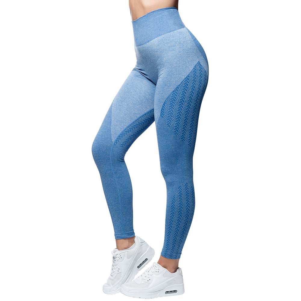 Anarchy Apparel Wabisabi Seamless Leggings Ocean Blue