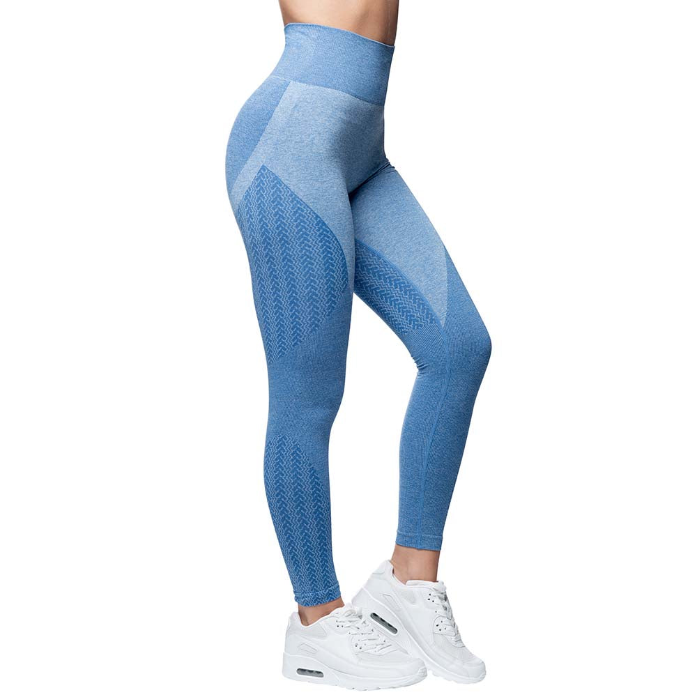 Anarchy Apparel Wabisabi Seamless Leggings Ocean Blue