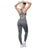 Anarchy Apparel Wabisabi Seamless Leggings Taupe Grey