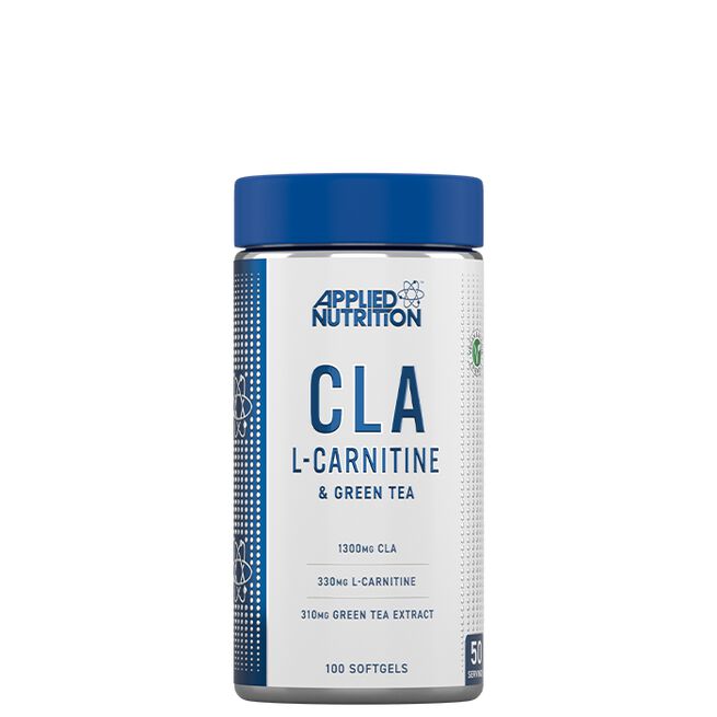 Applied Nutrition CLA + L-carnitine + Grönt te 100 Kapslar