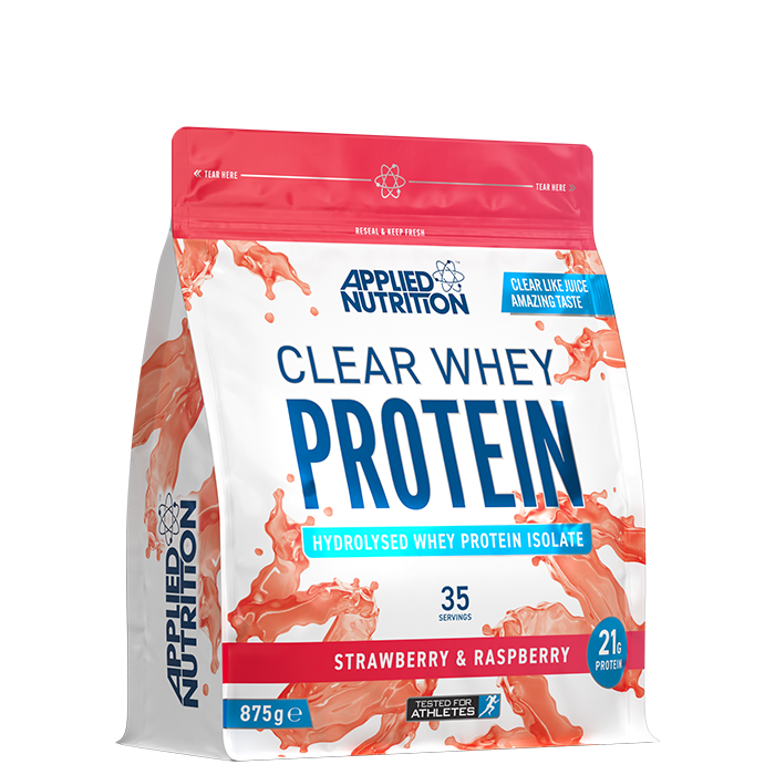 Applied Nutrition Clear Whey Vassleprotein 875 g Strawberry & Raspberry